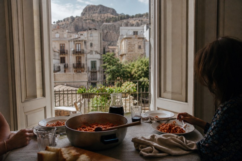 Home Kitchen, Family-Style Lunch
